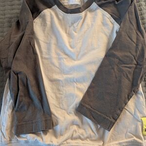 Zara Olive Green and Off-White Top